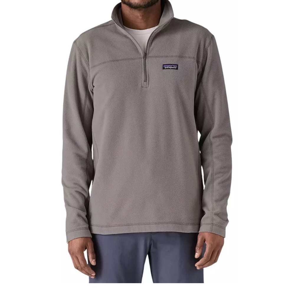 Patagonia Light Gray Fleece Pullover